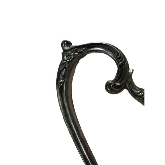 Victorian Rose Wm Rogers & Son Silverplate Tea Pot/Coffee 1901 Pitcher VTG - Picture 4 of 6